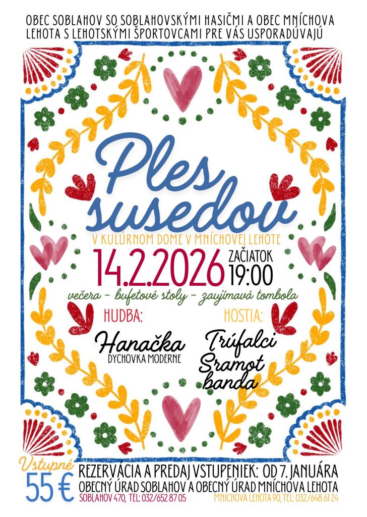 Ples susedov 2026