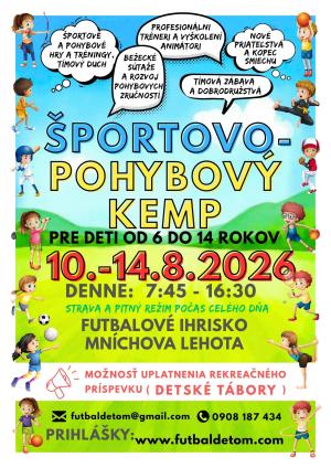 Letný tábor v Mníchovej Lehote